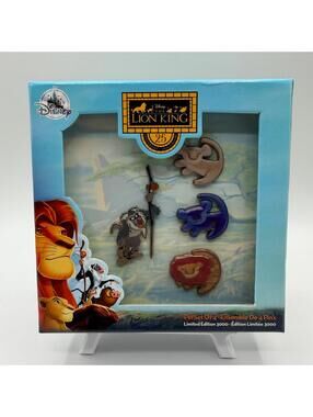 Disney Pin - The Lion King 25th Anniversary Pin Set - Rafiki Simba